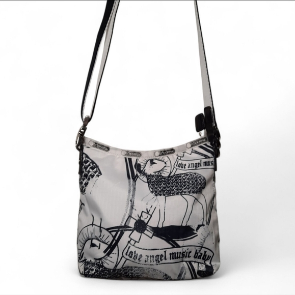 Y2K Ltd Ed L.A.M.B. x LESPORTSAC Gwen Stefani 2003 Concert Bag Crossbody - Picture 4 of 11